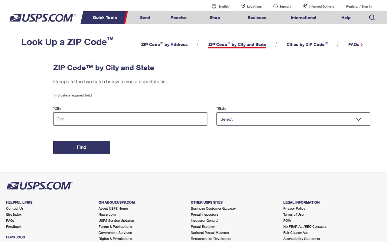 Murrieta ZIP code directory reference image of the USPS ZIP lookup